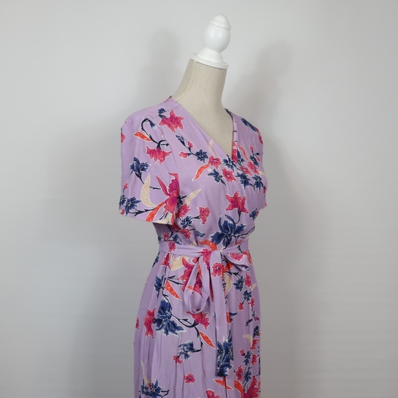 Diane von Furstenberg Savilla Floral Dress, M - Picture 5 of 7